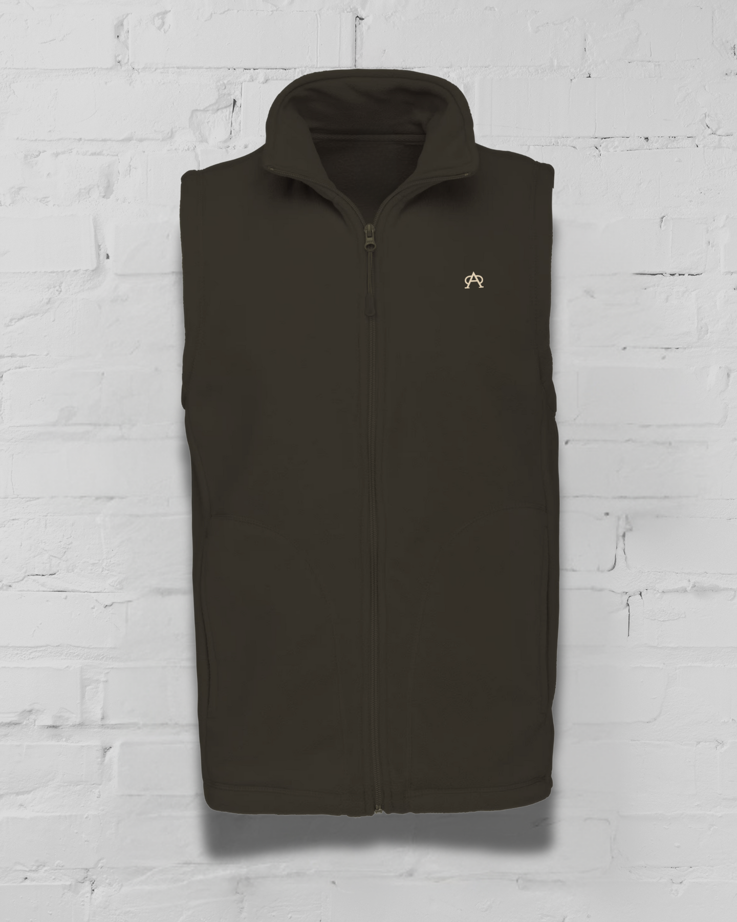 CHALECO POLAR HIERRO MIURA OLIVA HOMBRE