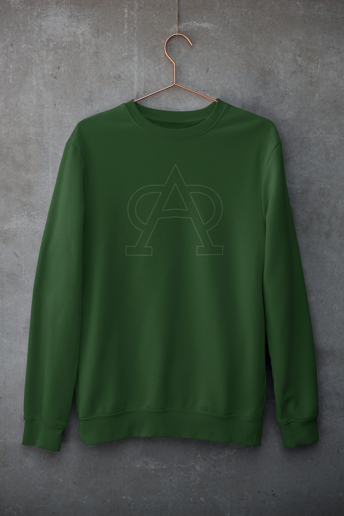 SUDADERA CLÁSICA "A DE MIURA" UNISEX